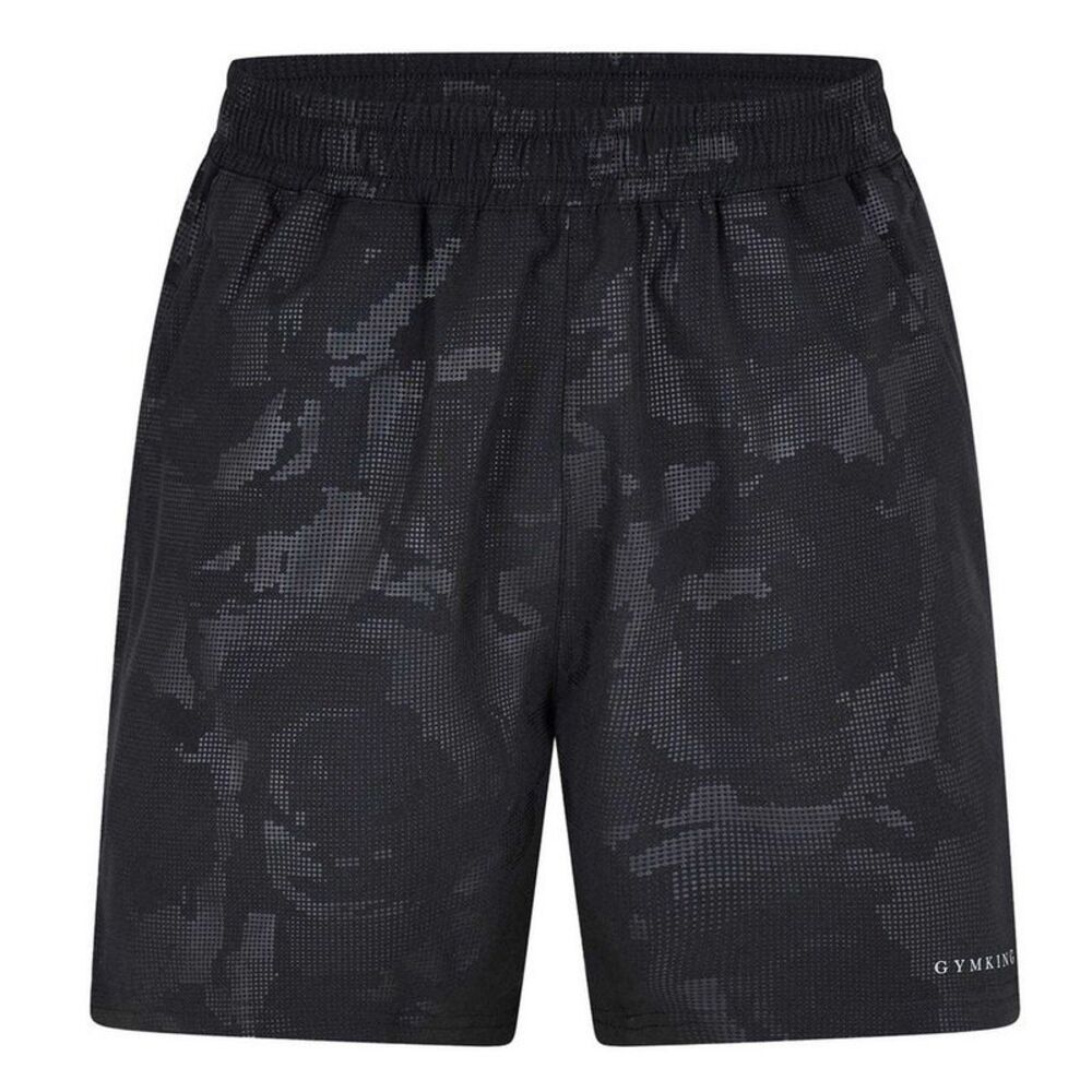 Gym King Mens Sport Shorts / Black